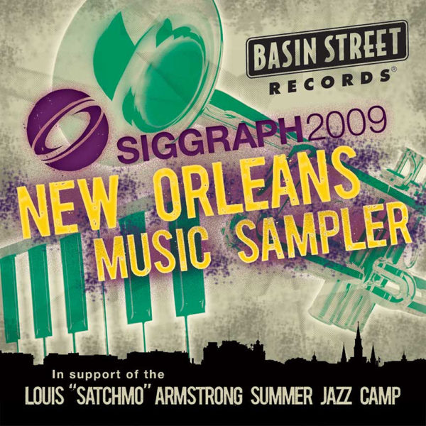 Siggraph 2009 New Orleans Music Sampler Cover